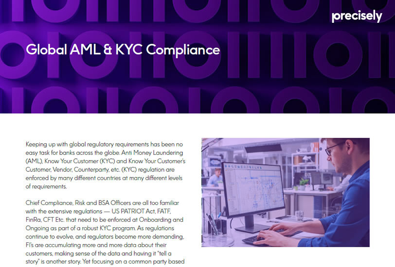 Global Regulatory Requirements: AML and KYC Compliance
