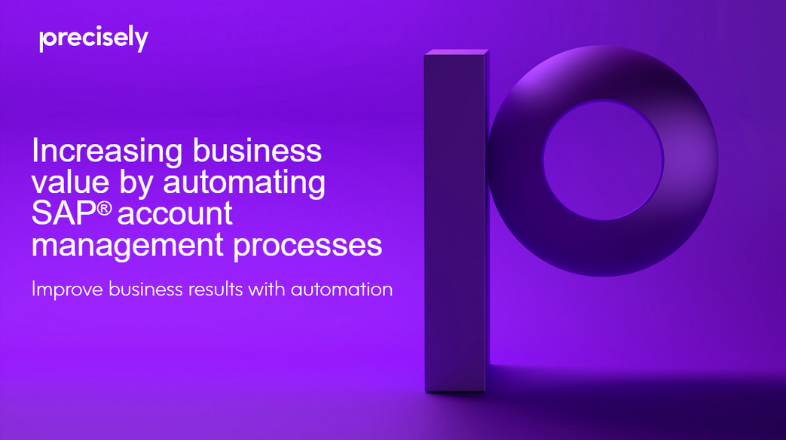 Increasing business value by automating SAP® account management processes