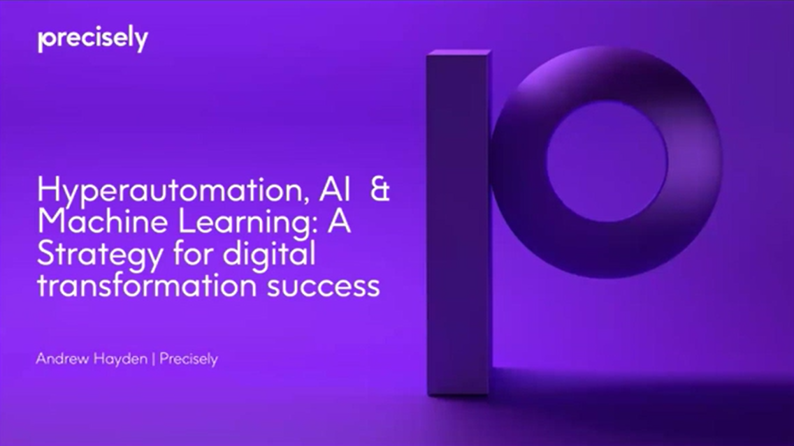 Hyperautomation, AI & Machine Learning - A Strategy for Digital Transformation Success