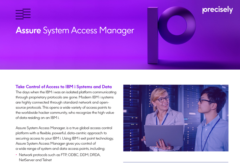 Assure System Access Manager - Precisely
