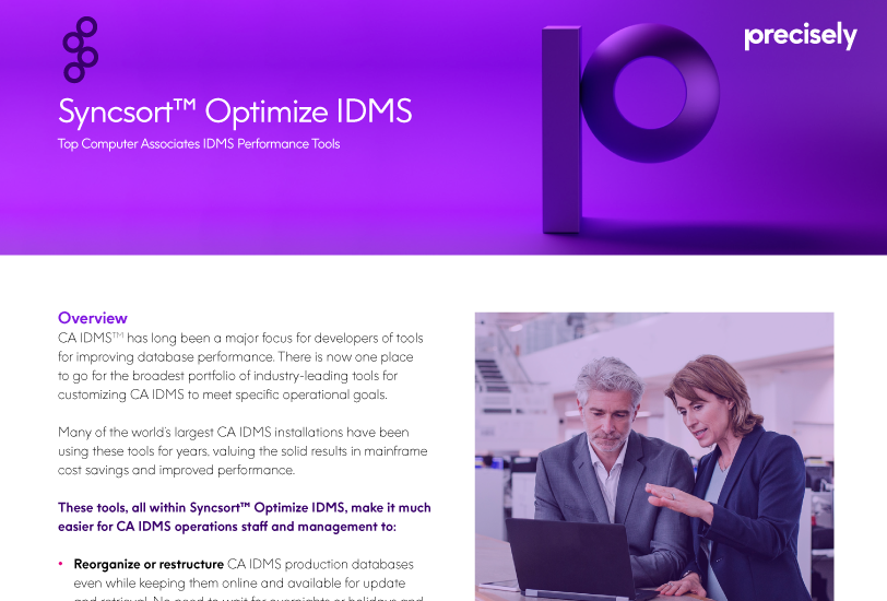 Syncsort Optimize IDMS