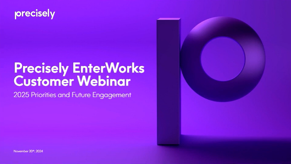 EnterWorks Customer Update - 2025 Priorities and Future Engagement