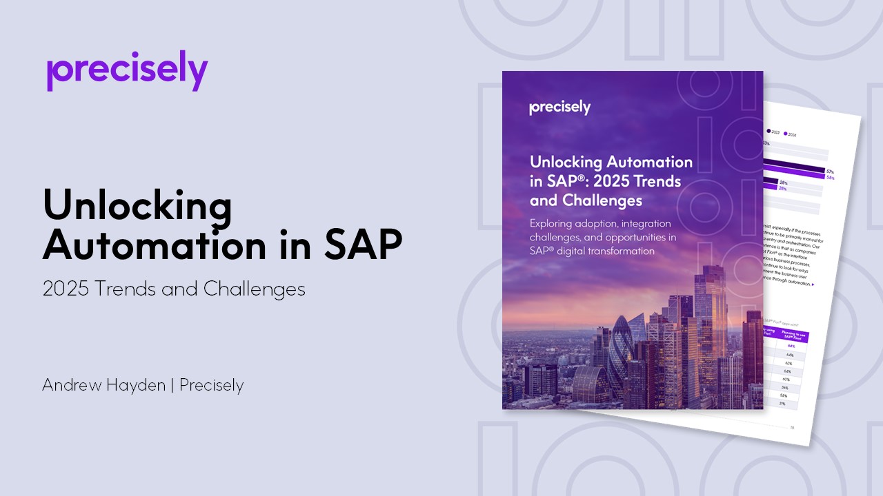 Unlocking Automation in SAP® - 2025 Trends and Challenges