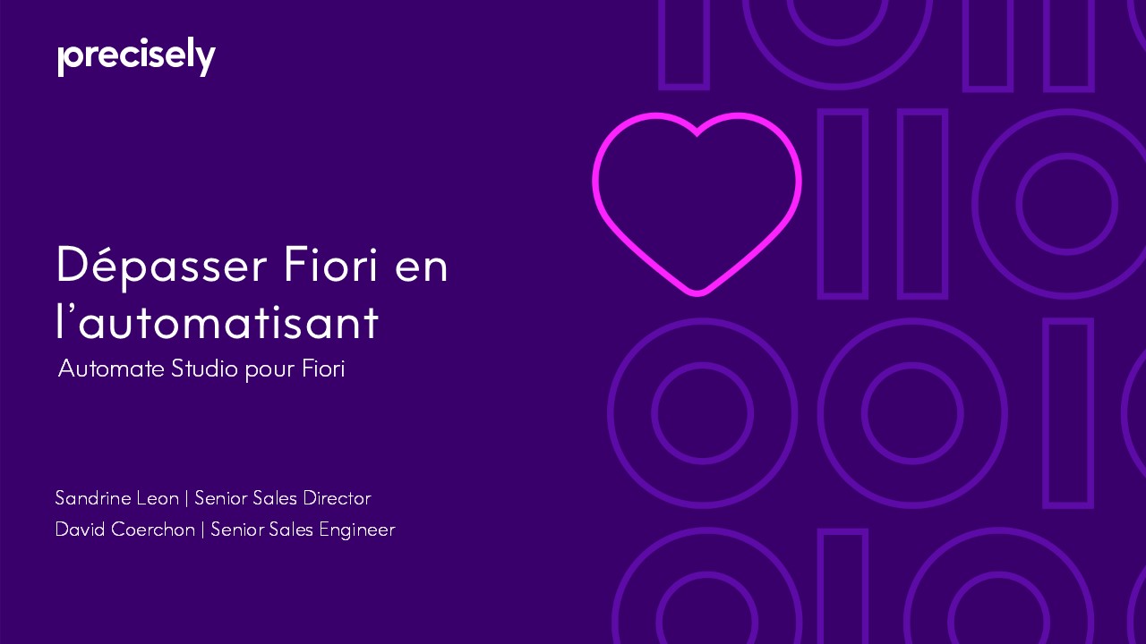 Dépasser Fiori en l’automatisant Automate Studio pour Fiori